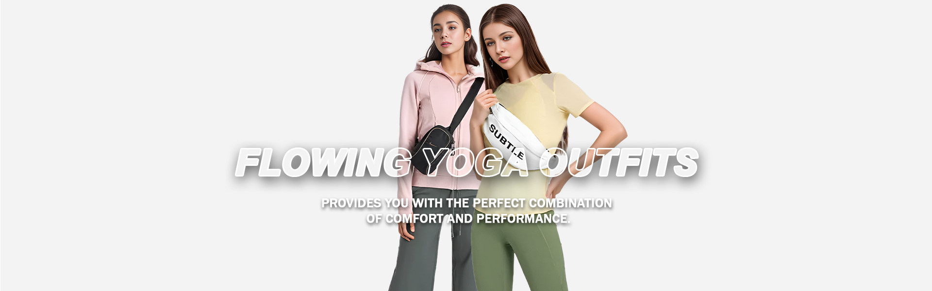 Flowing YOGA Outfits - Provides you with the perfect combination of comfort and performance