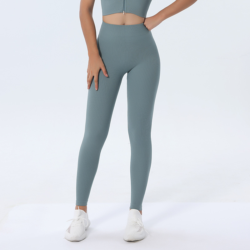 Fitness yoga suit short-sleeved training vest six-piece sports yoga suit - Image 3
